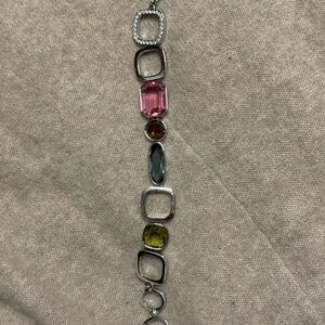 Swarovski Elegant Multi-Color Gemstone Bracelet